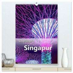 Cover Unterwegs in Singapur (hochwertiger Premium Wandkalender 2026 DIN A2 hoch), Kunstdruck in Hochglanz