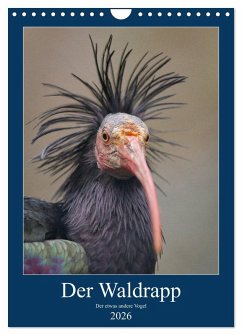 Cover Der Waldrapp - Der etwas andere Vogel (Wandkalender 2026 DIN A4 hoch), CALVENDO Monatskalender