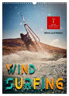 Cover Windsurfing - Wind und Wellen (Wandkalender 2026 DIN A3 hoch), CALVENDO Monatskalender