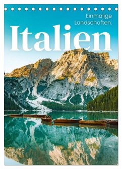 Italien - Einmalige Landschaften. (Tischkalender 2026 DIN A5 hoch), CALVENDO Monatskalender Italien - Einmalige Landschaften. (Tischkalender 2026 DIN A5 hoch), CALVENDO Monatskalender