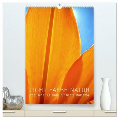 Cover Licht Farbe Natur (hochwertiger Premium Wandkalender 2026 DIN A2 hoch), Kunstdruck in Hochglanz