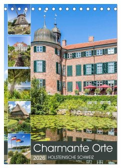 Cover HOLSTEINISCHE SCHWEIZ Charmante Orte (Tischkalender 2026 DIN A5 hoch), CALVENDO Monatskalender