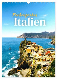 Cover Farbenfrohes Italien (Wandkalender 2026 DIN A3 hoch), CALVENDO Monatskalender