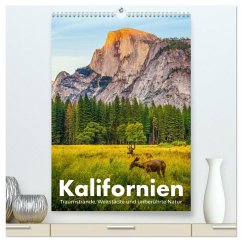 Kalifornien - Traumstrände, Weltstädte und unberührte Natur (hochwertiger Premium Wandkalender 2026 DIN A2 hoch), Kunstdruck in Hochglanz