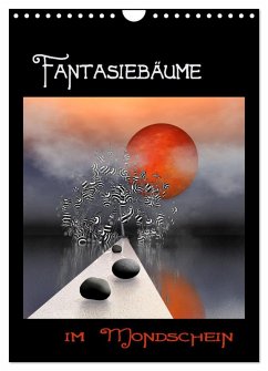 Fantasiebäume im Mondschein (Wandkalender 2026 DIN A4 hoch), CALVENDO Monatskalender