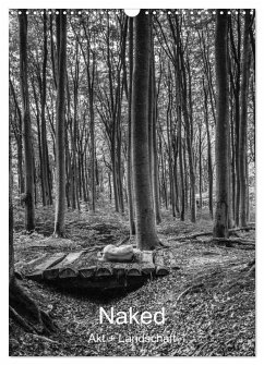 Cover Naked: Akt + Landschaft (Wandkalender 2026 DIN A3 hoch), CALVENDO Monatskalender