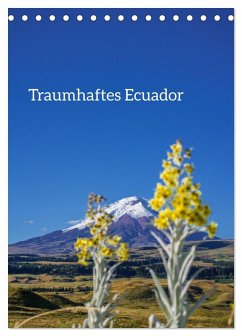 Cover Traumhaftes Ecuador (Tischkalender 2026 DIN A5 hoch), CALVENDO Monatskalender