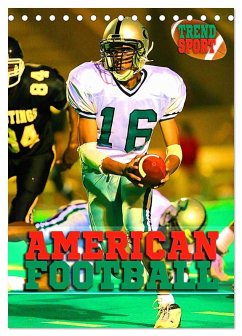 Cover Trendsport American Football (Tischkalender 2026 DIN A5 hoch), CALVENDO Monatskalender