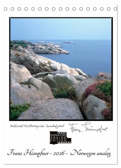Cover Norwegen analog (Tischkalender 2026 DIN A5 hoch), CALVENDO Monatskalender