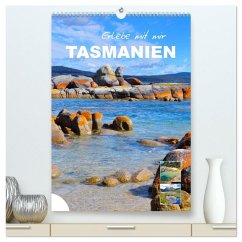 Cover Erlebe mit mir Tasmanien (hochwertiger Premium Wandkalender 2026 DIN A2 hoch), Kunstdruck in Hochglanz