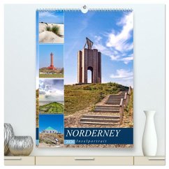 Cover Norderney Inselportrait (hochwertiger Premium Wandkalender 2026 DIN A2 hoch), Kunstdruck in Hochglanz