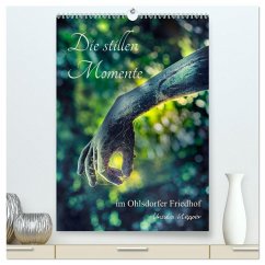 Die stillen Momente im Ohlsdorfer Friedhof (hochwertiger Premium Wandkalender 2026 DIN A2 hoch), Kunstdruck in Hochglanz