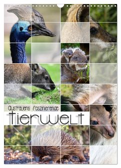 Cover Australiens faszinierende Tierwelt (Wandkalender 2026 DIN A3 hoch), CALVENDO Monatskalender