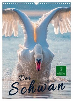 Der Schwan (Wandkalender 2026 DIN A3 hoch), CALVENDO Monatskalender