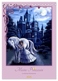 Meine Prinzessin (Tischkalender 2026 DIN A5 hoch), CALVENDO Monatskalender