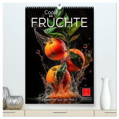 Coole Früchte (hochwertiger Premium Wandkalender 2026 DIN A2 hoch), Kunstdruck in Hochglanz