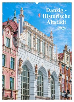Cover Danzig - Historische Altstadt (Wandkalender 2026 DIN A2 hoch), CALVENDO Monatskalender