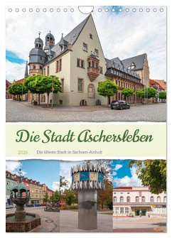 Cover Die Stadt Aschersleben (Wandkalender 2026 DIN A4 hoch), CALVENDO Monatskalender