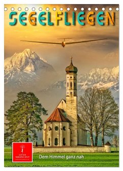 Cover Segelfliegen - dem Himmel ganz nah (Tischkalender 2026 DIN A5 hoch), CALVENDO Monatskalender