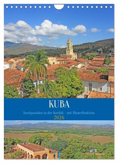Cover Kuba - Inselparadies in der Karibik (Wandkalender 2026 DIN A4 hoch), CALVENDO Monatskalender