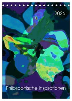 Cover Philosophische Inspirationen Wandkalender 2026 (Tischkalender 2026 DIN A5 hoch), CALVENDO Monatskalender