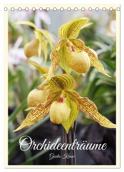 Orchideenträume (Tischkalender 2026 DIN A5 hoch), CALVENDO Monatskalender