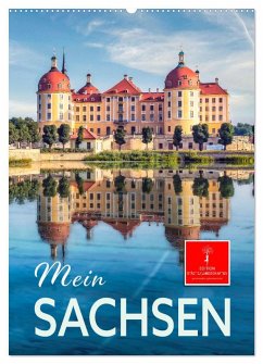 Mein Sachsen (Wandkalender 2026 DIN A2 hoch), CALVENDO Monatskalender