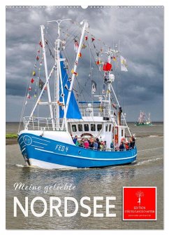 Cover Meine geliebte Nordsee (Wandkalender 2026 DIN A2 hoch), CALVENDO Monatskalender