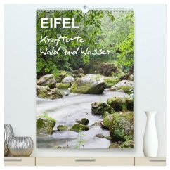 Cover EIFEL - Kraftorte Wald und Wasser (hochwertiger Premium Wandkalender 2026 DIN A2 hoch), Kunstdruck in Hochglanz
