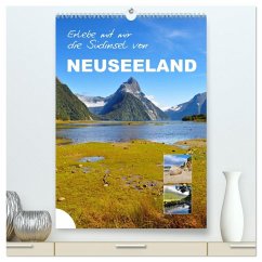 Erlebe mit mir die Südinsel von Neuseeland (hochwertiger Premium Wandkalender 2026 DIN A2 hoch), Kunstdruck in Hochglanz Cover Erlebe mit mir die Südinsel von Neuseeland (hochwertiger Premium Wandkalender 2026 DIN A2 hoch), Kunstdruck in Hochglanz