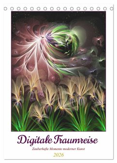 Digitale Traumreise (Tischkalender 2026 DIN A5 hoch), CALVENDO Monatskalender Cover Digitale Traumreise (Tischkalender 2026 DIN A5 hoch), CALVENDO Monatskalender