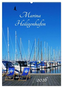 Cover Marina Heiligenhafen (Wandkalender 2026 DIN A2 hoch), CALVENDO Monatskalender