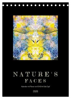 Cover Nature's Faces (Tischkalender 2026 DIN A5 hoch), CALVENDO Monatskalender