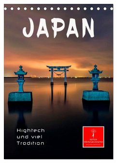 Japan - Hightech und viel Tradition (Tischkalender 2026 DIN A5 hoch), CALVENDO Monatskalender