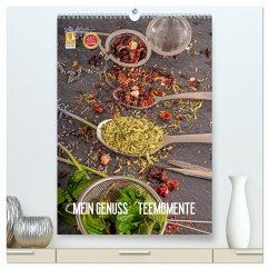 Mein Genuss Teemomente (hochwertiger Premium Wandkalender 2026 DIN A2 hoch), Kunstdruck in Hochglanz