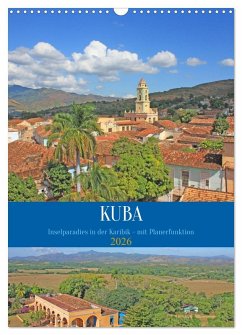Cover Kuba - Inselparadies in der Karibik (Wandkalender 2026 DIN A3 hoch), CALVENDO Monatskalender