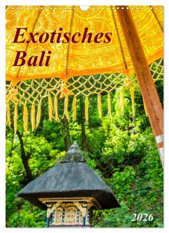 Cover Exotisches Bali (Wandkalender 2026 DIN A3 hoch), CALVENDO Monatskalender