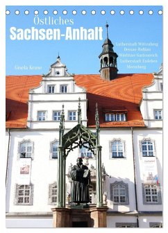 Östliches Sachsen-Anhalt (Tischkalender 2026 DIN A5 hoch), CALVENDO Monatskalender