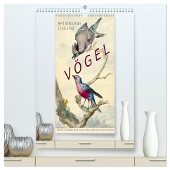 Cover Aert Schouman. VÖGEL (hochwertiger Premium Wandkalender 2026 DIN A2 hoch), Kunstdruck in Hochglanz