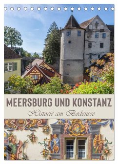 Cover MEERSBURG UND KONSTANZ Historie am Bodensee (Tischkalender 2026 DIN A5 hoch), CALVENDO Monatskalender