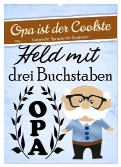 Cover Opa ist der Coolste (Wandkalender 2026 DIN A2 hoch), CALVENDO Monatskalender