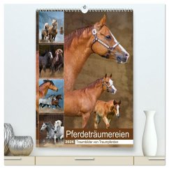 Pferdeträumereien - Traumbilder von Traumpferden (hochwertiger Premium Wandkalender 2026 DIN A2 hoch), Kunstdruck in Hochglanz