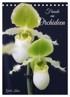 Freude an Orchideen (Tischkalender 2026 DIN A5 hoch), CALVENDO Monatskalender