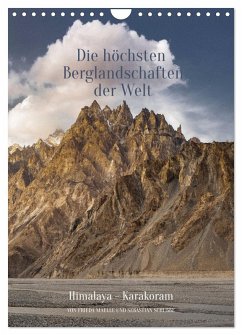 Cover Die höchsten Gebirgslandschaften der Welt Himalaya-Karakoram (Wandkalender 2026 DIN A4 hoch), CALVENDO Monatskalender
