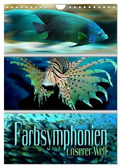 Cover Farbsymphonien unserer Welt (Wandkalender 2026 DIN A4 hoch), CALVENDO Monatskalender