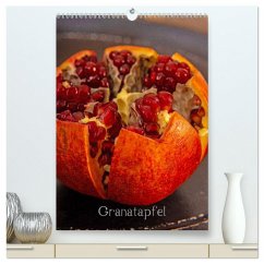 Granatapfel (hochwertiger Premium Wandkalender 2026 DIN A2 hoch), Kunstdruck in Hochglanz
