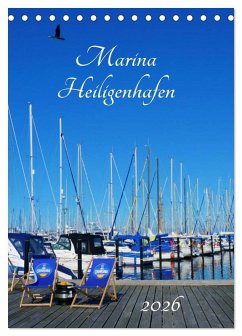 Cover Marina Heiligenhafen (Tischkalender 2026 DIN A5 hoch), CALVENDO Monatskalender