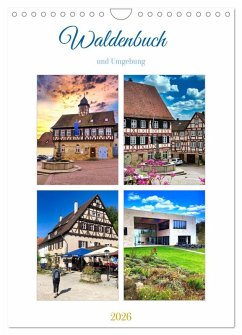 Waldenbuch und Umgebung (Wandkalender 2026 DIN A4 hoch), CALVENDO Monatskalender