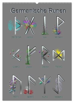 Cover Germanische Runen (Wandkalender 2026 DIN A2 hoch), CALVENDO Monatskalender