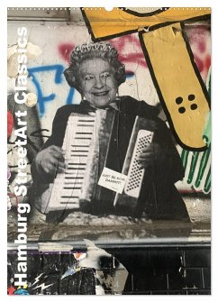 Cover Hamburg StreetArt Classics (Wandkalender 2026 DIN A2 hoch), CALVENDO Monatskalender